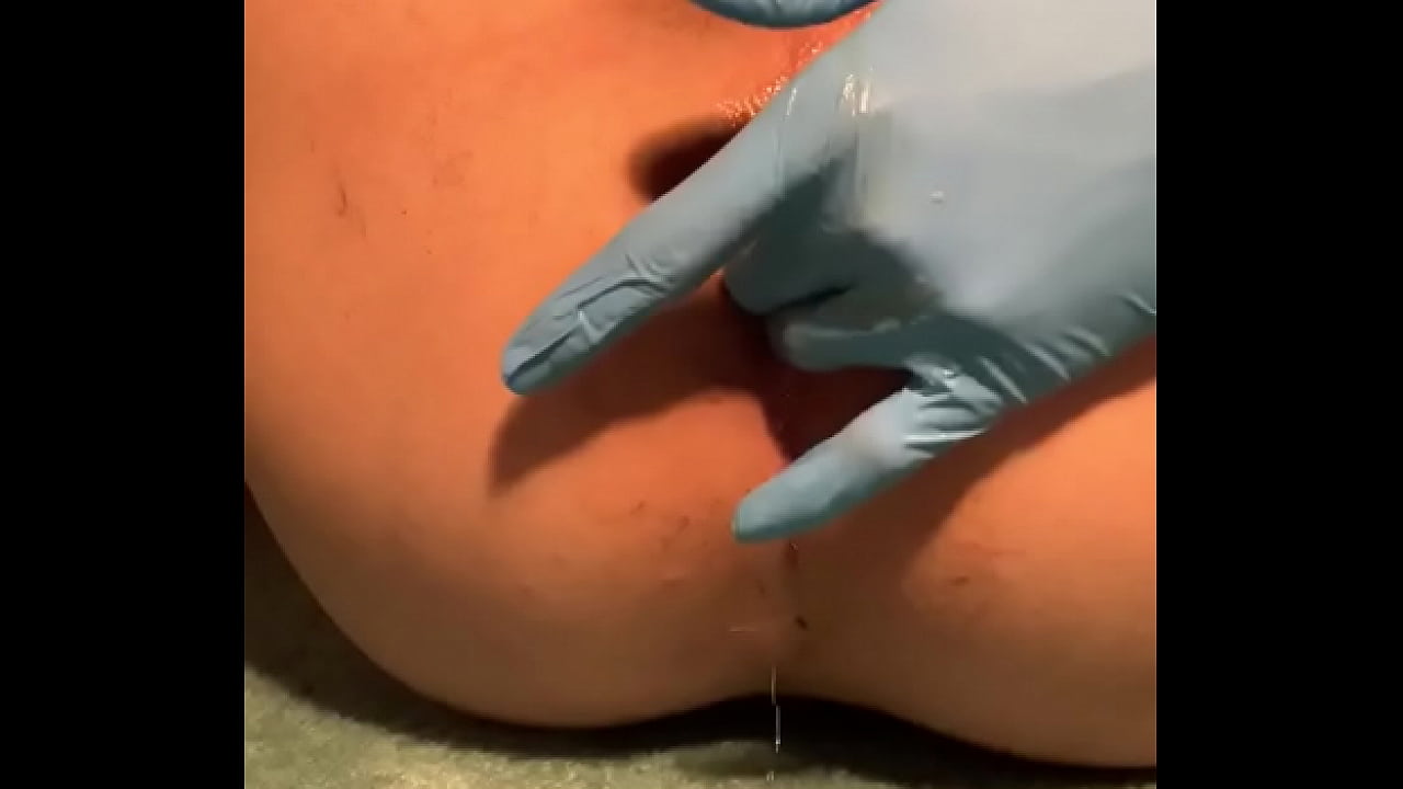 Having fun with my little hole