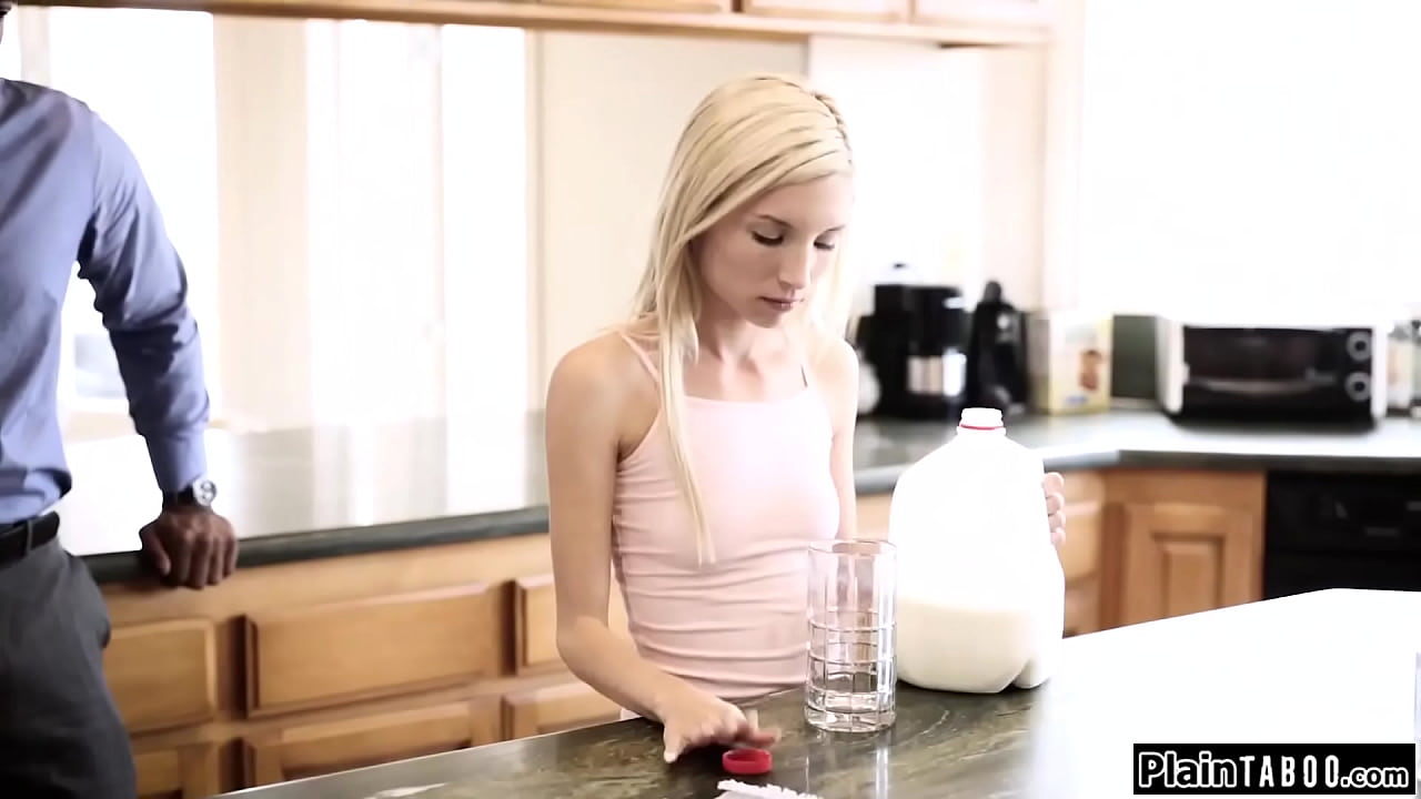 Slutty stepdaughter Piper Perri just found the leverage she needs so her black stepdad will fuck her.The petite teen throats while licked in a 69er