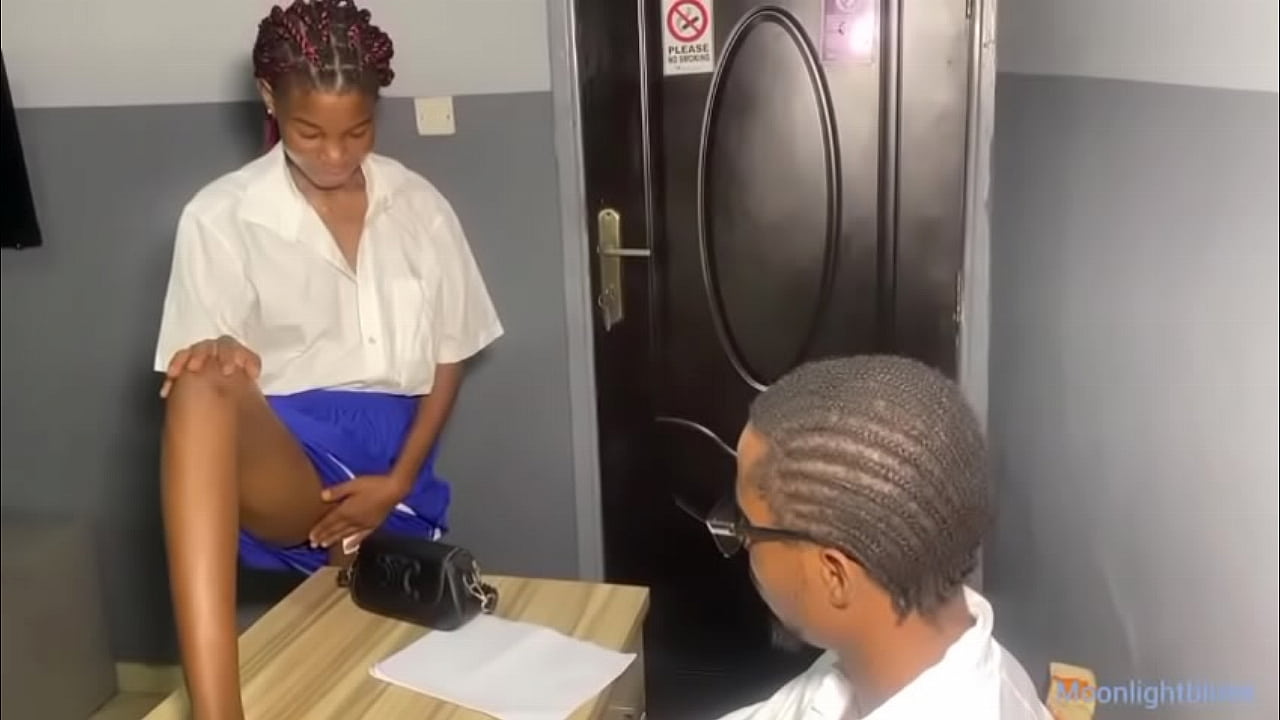 Petite squirting pussy student fucks bbc teacher in office