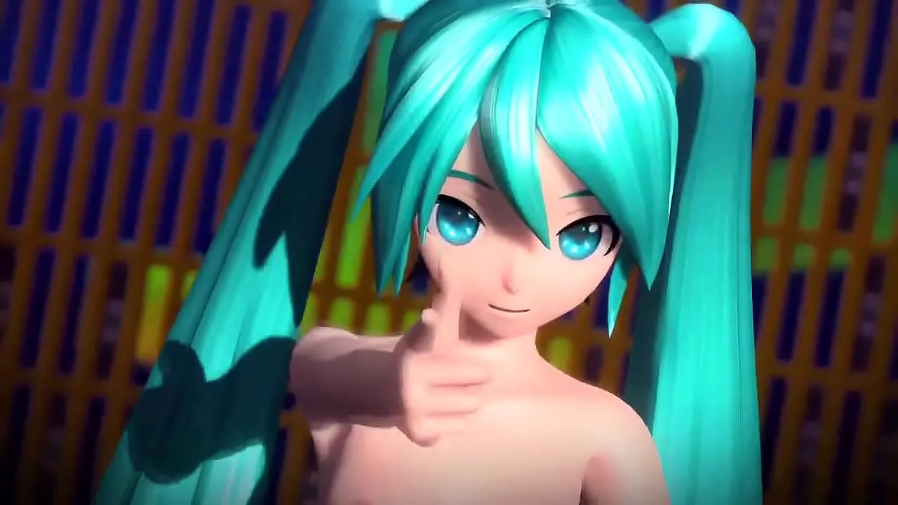 Hatsune Miku erotic dance (big boobs)
