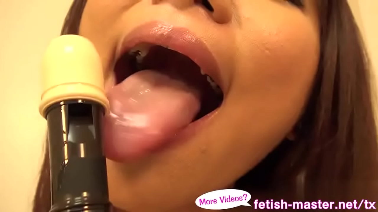 Japanese Asian Tongue Spit Fetish