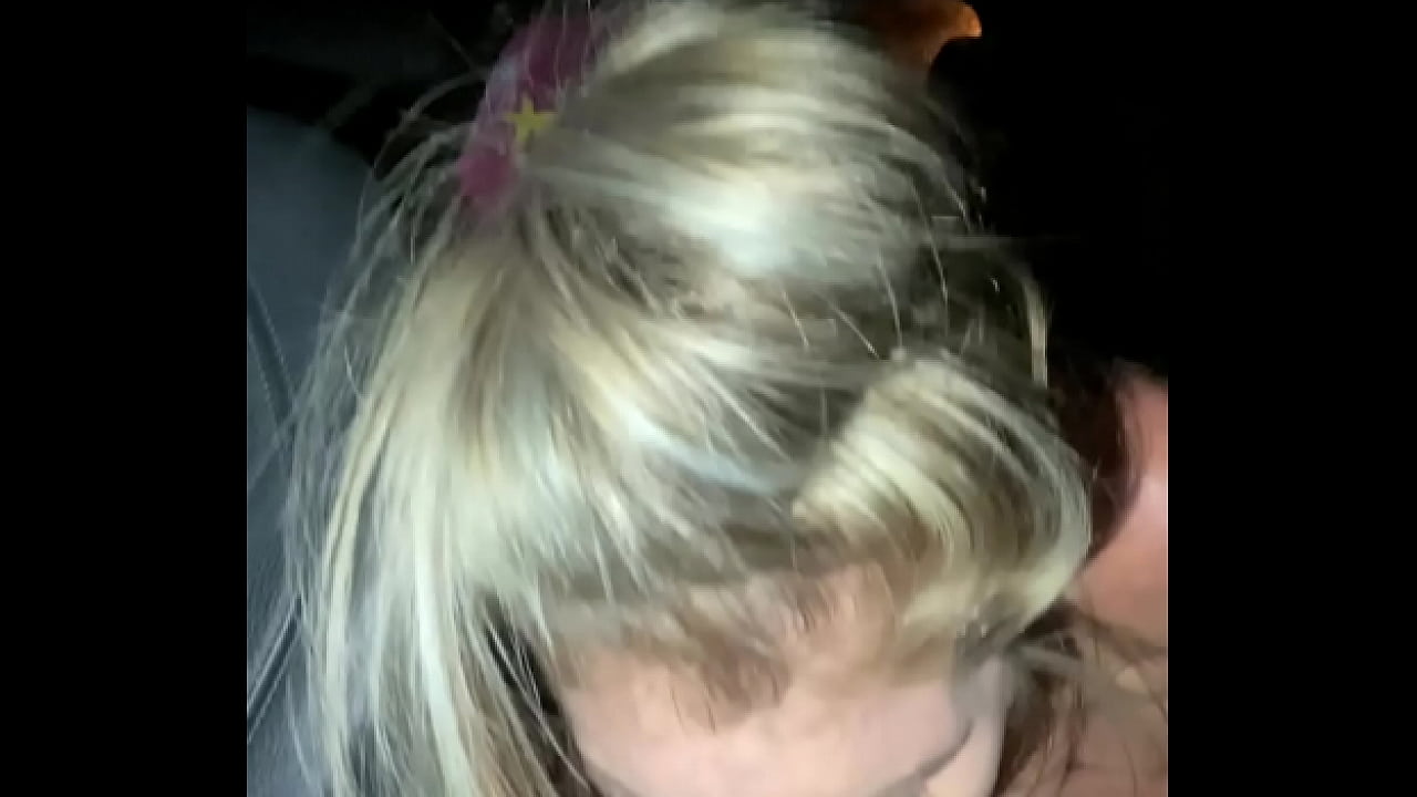 Sexy StepMom drills her pussy in car before fixing dinner