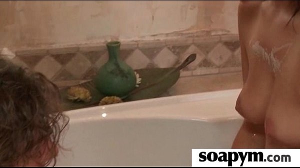 Masseuse shows her AMAZING body in a hot soapy massage 14
