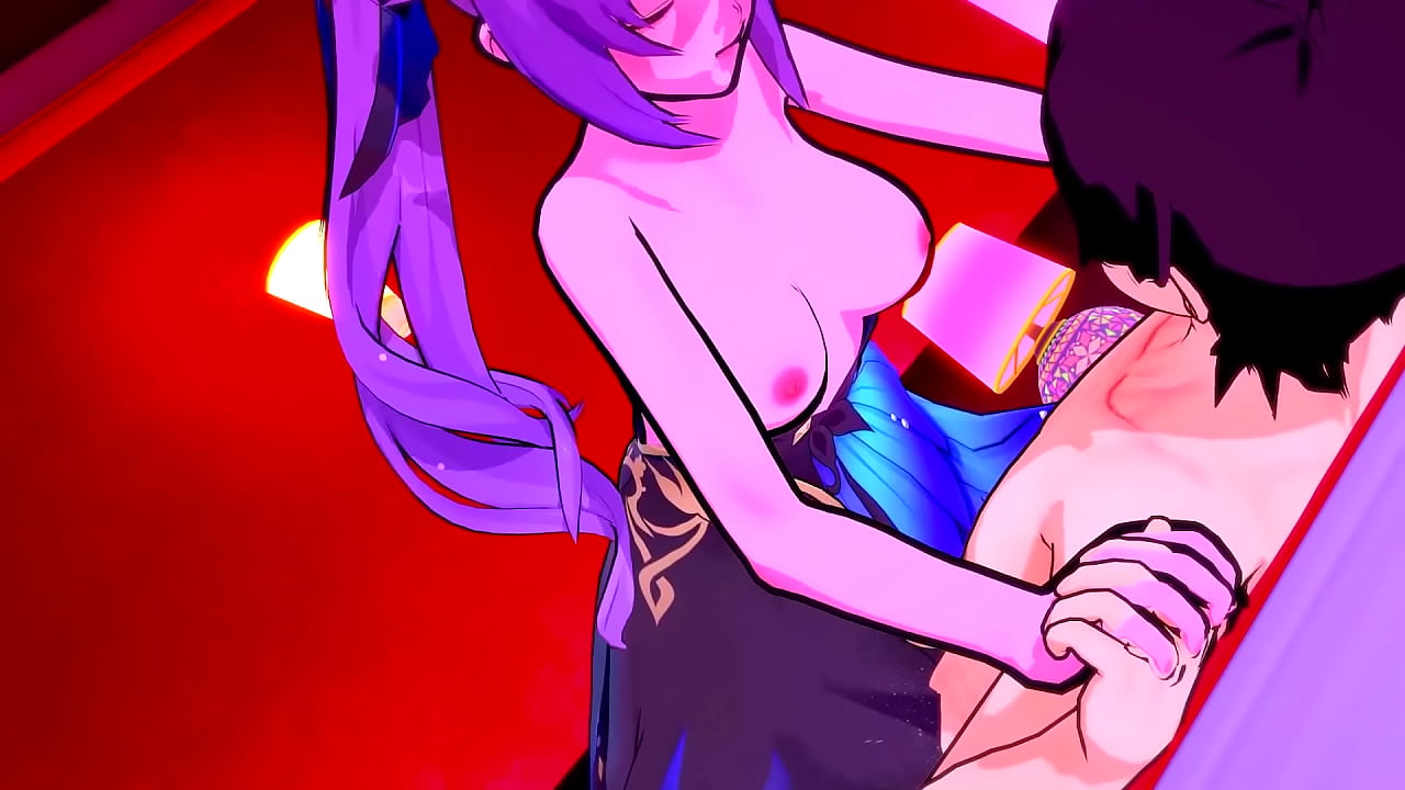 Keqing intense Sex at a Love Hotel - Genshin Impact Hentai