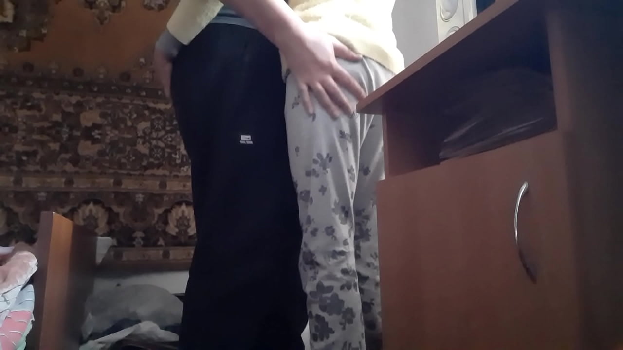 Passionate sex of two girls in love