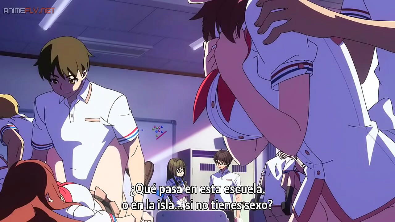 En esta escuela son obligados a  cojer (Nukitashi The Animaci&oacute;n Cap 01)