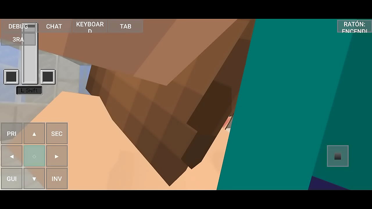 Minecraft mod de sexo. Me follo a la chica