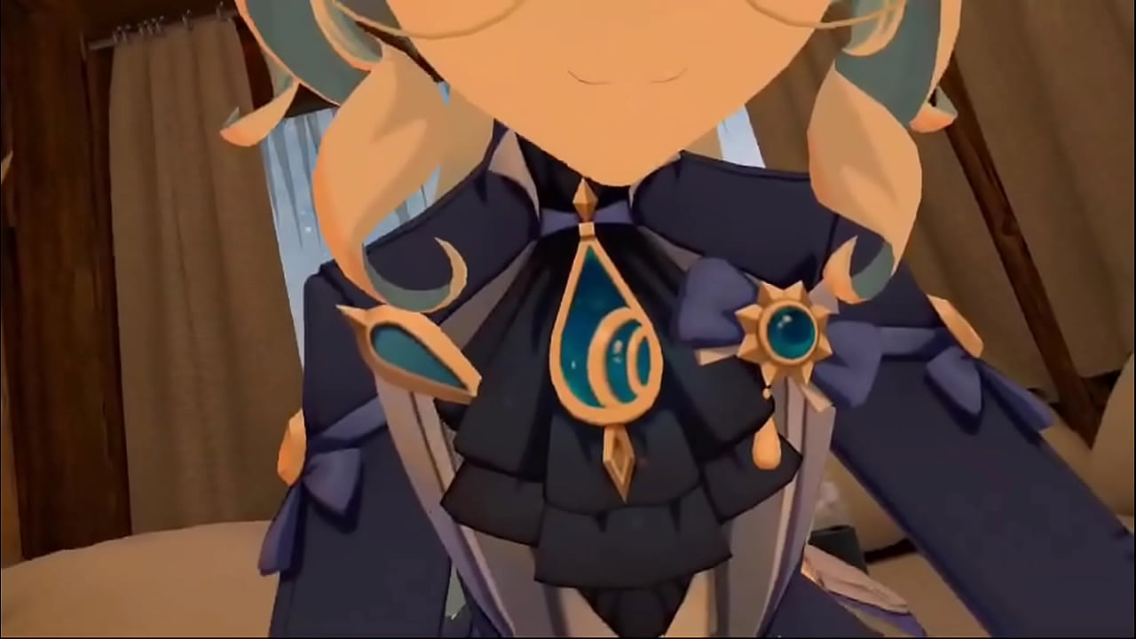 Furina from Genshin Impact dominates a lonely goth