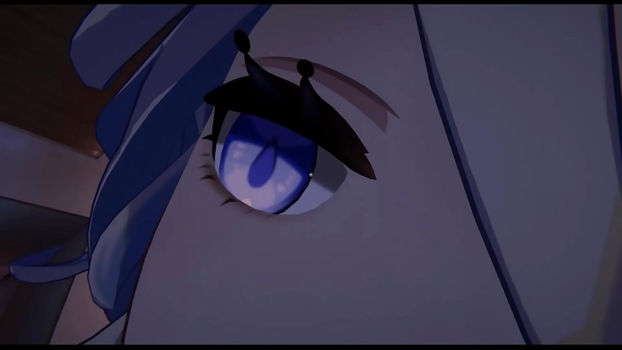 Kafka from HSR and Furina Genshin Impact fuck Goth Boy in VRChat by YukoshVR