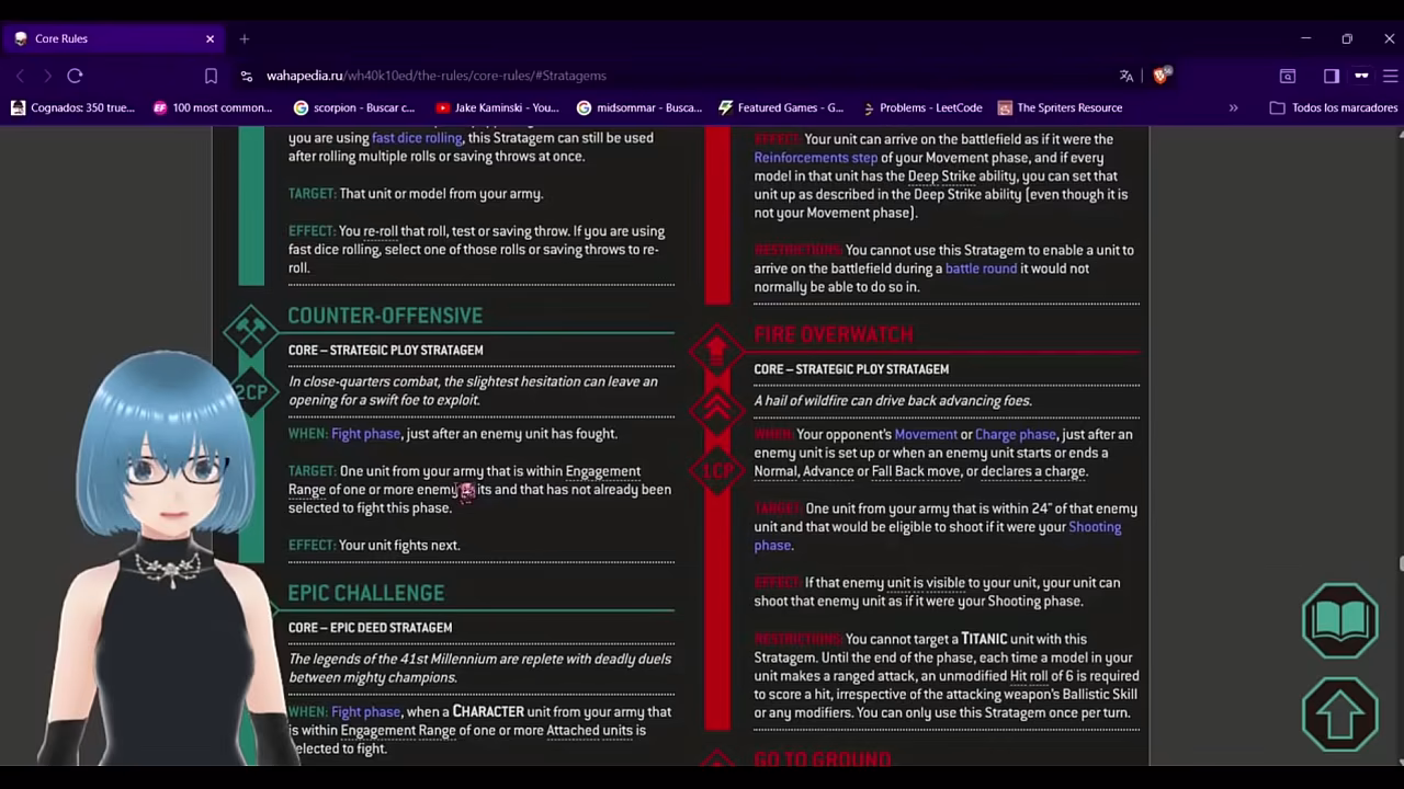 Que son las estratagemas Warhammer 40k