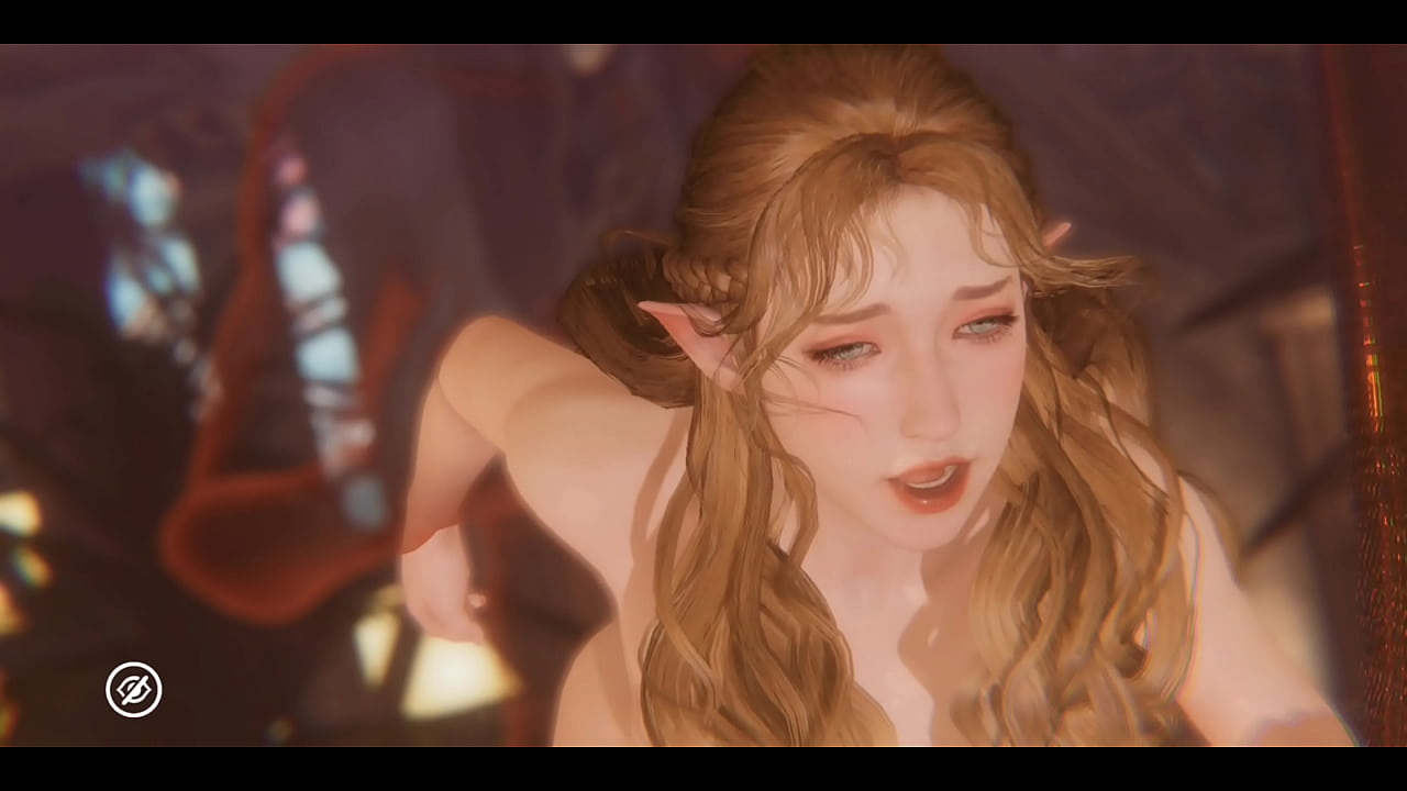 Uncensored Eileen Elf pussy gets destroyed from the back