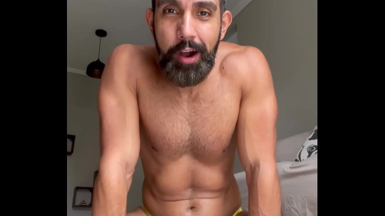 Yellow thong - Home Workouts Part 1