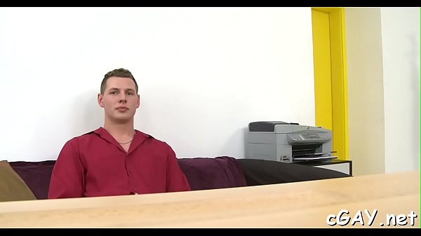 Ribald blowjob for lusty homo