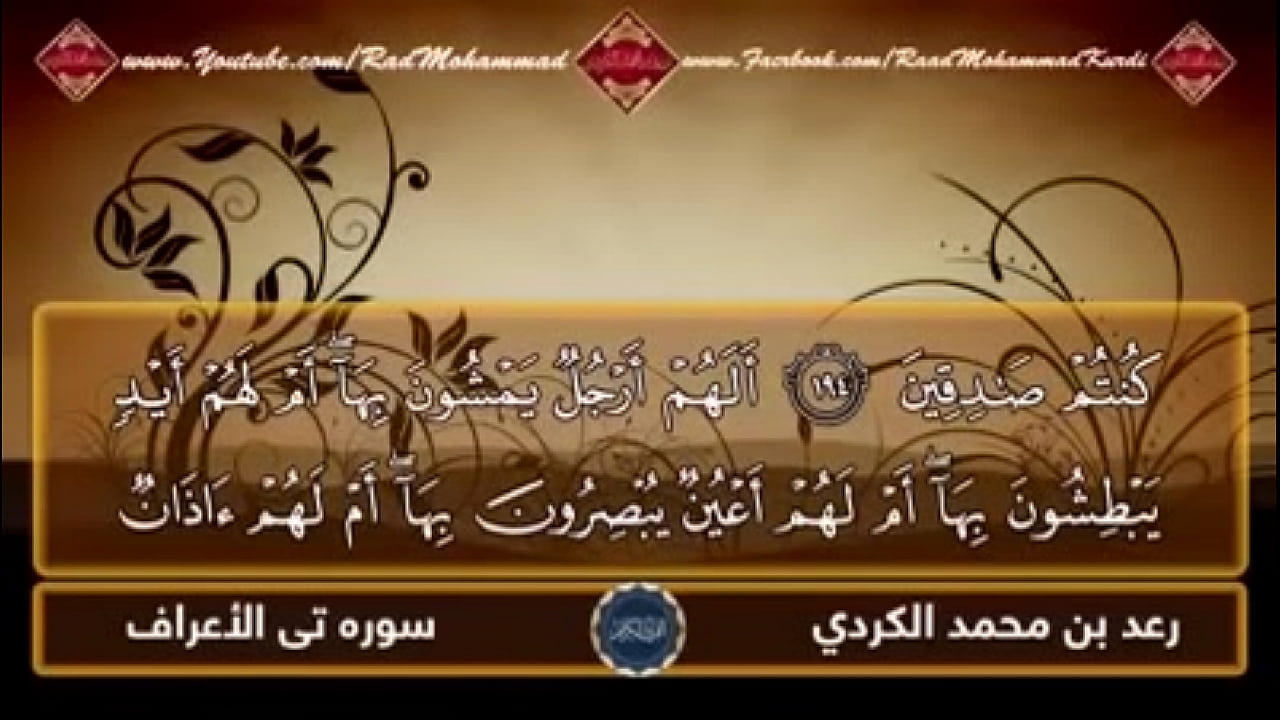 اتقي الله يابن القحبة و اقرأ القرآن خير لك من الدنيا و ما فيها