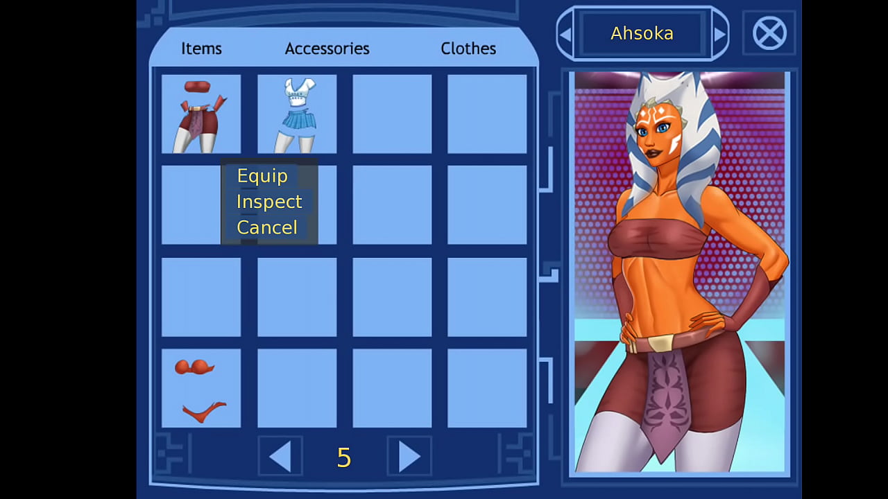 orange trainer part 3.0 (Star Wars Porn Game)