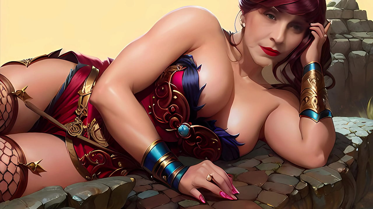 Mature masturbates with a timer ticking away...