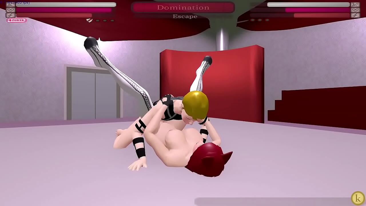 Blake VS PureRuby Kinky Fight Club Maledom Sexfight