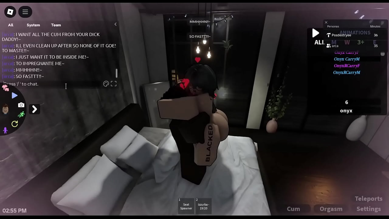 Chica es usada sin piedad | Roblox condo
