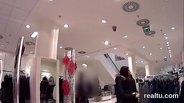 Beautiful czech cutie was seduced in the shopping centre and banged in pov