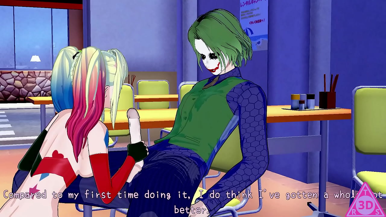 Harley Quinn JOKER gioco hentai di sesso uncensored Japanese Asian Manga Anime Game..TR3DS..