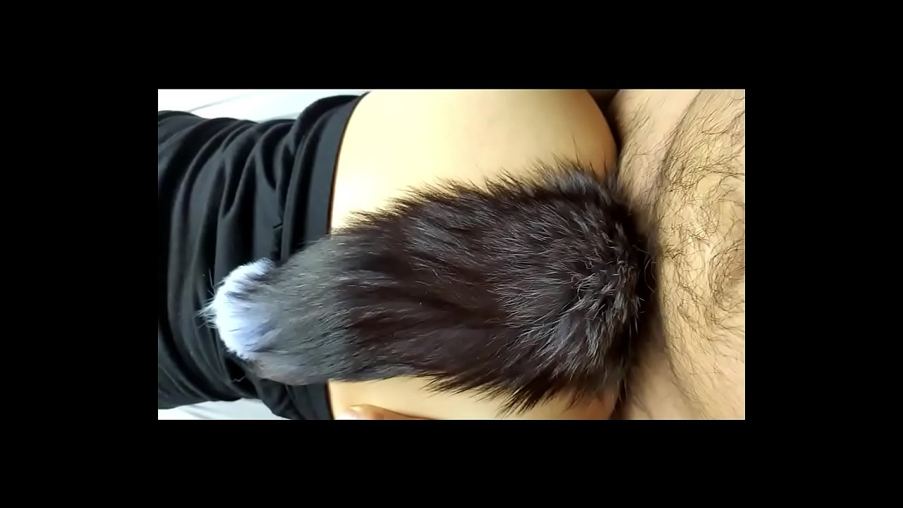 Playing with foxy tail