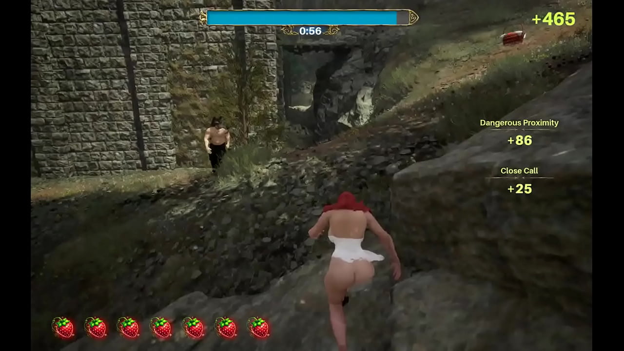 Catch Me [ HENTAI game ] Ep.2 hunter OUTDOOR doggystyle SEX !