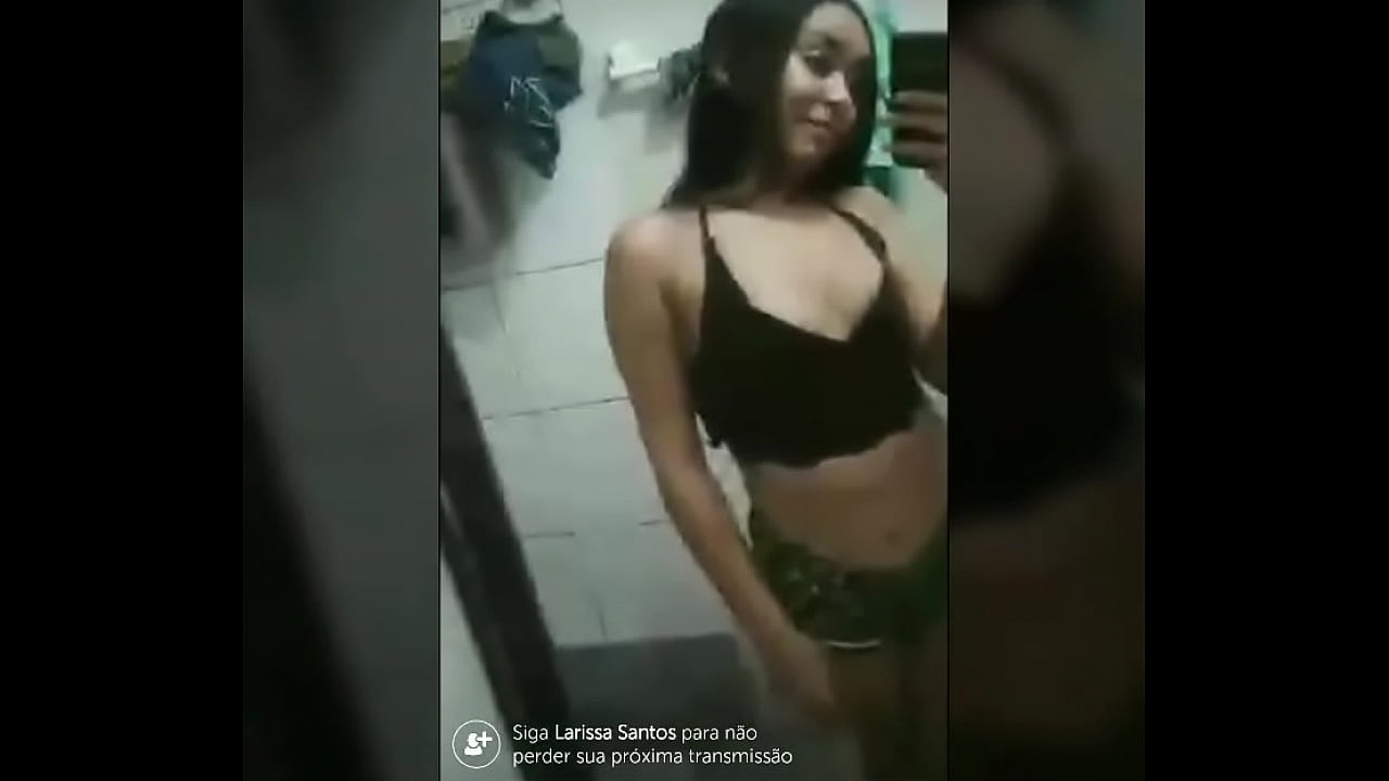 Novinha linda no Periscope