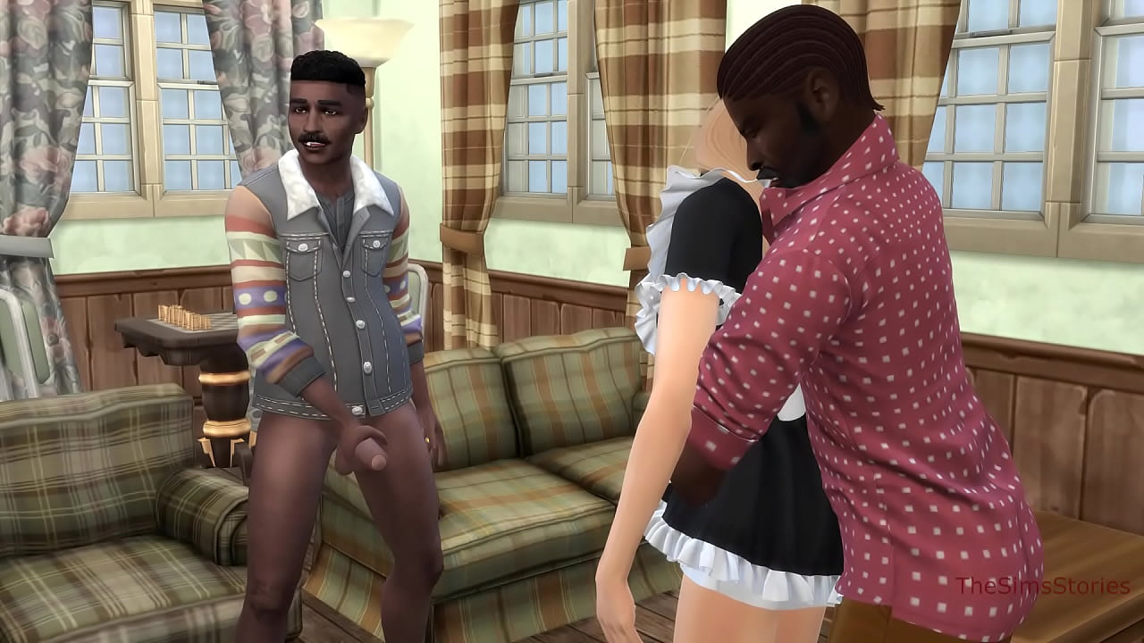 Filthy perverts seduce cleaning lady and fuck her in old people's home