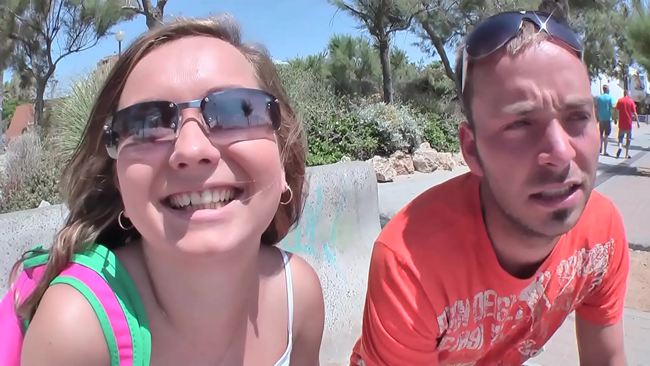 Disgusting German fucks naive 19-year-old teen on vacation in Mallorca