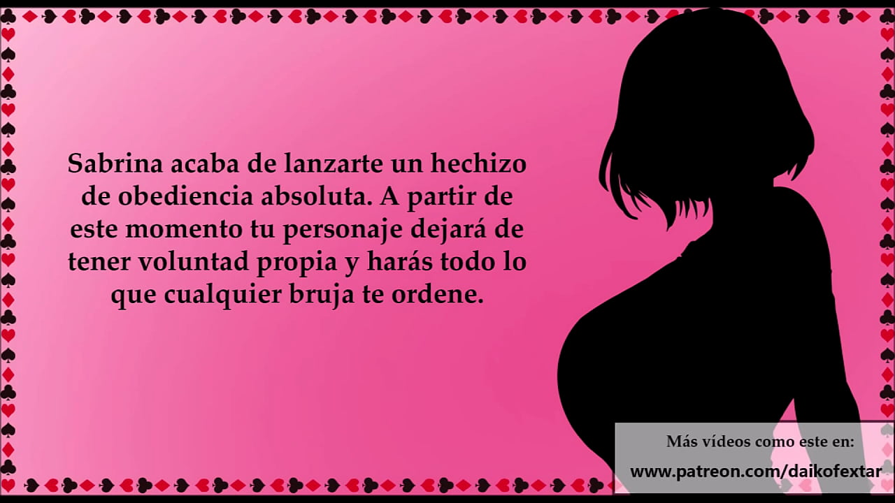 Bruja te hace esclavo para que chupes su co&ntilde;o. JOI voz espa&ntilde;ola.