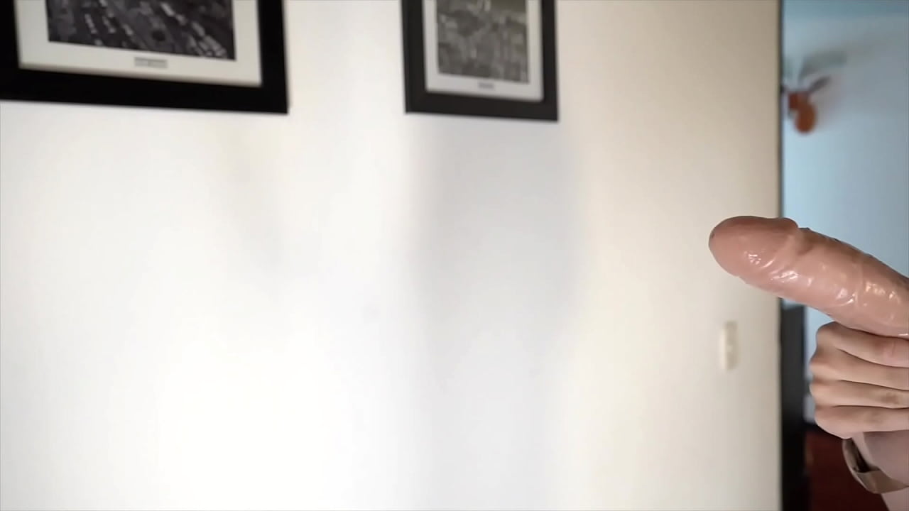 Latina shows off her private collection of dildos &mdash; every shape and size