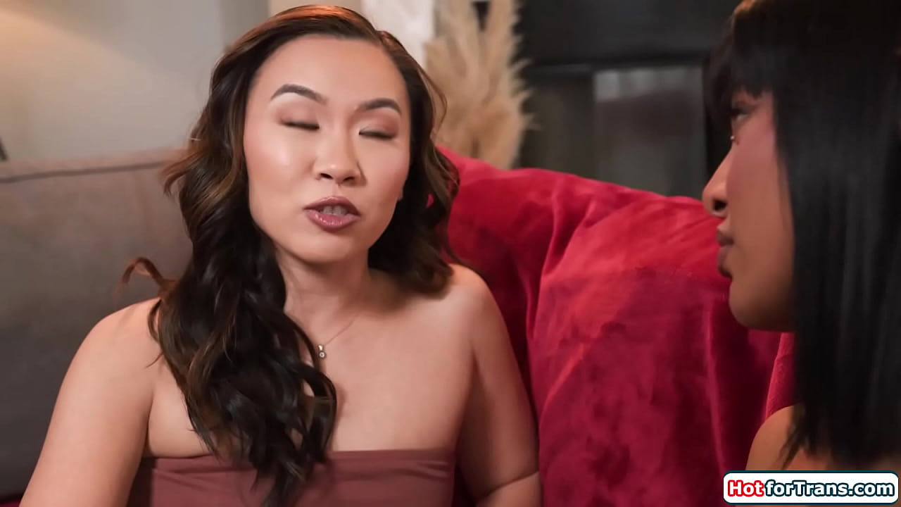 Big tits latin shemale Lola Morena and her asian bff Kimmy Kimm are both horny.The busty tgirl is deepthroated and rimmed before banging her bestie