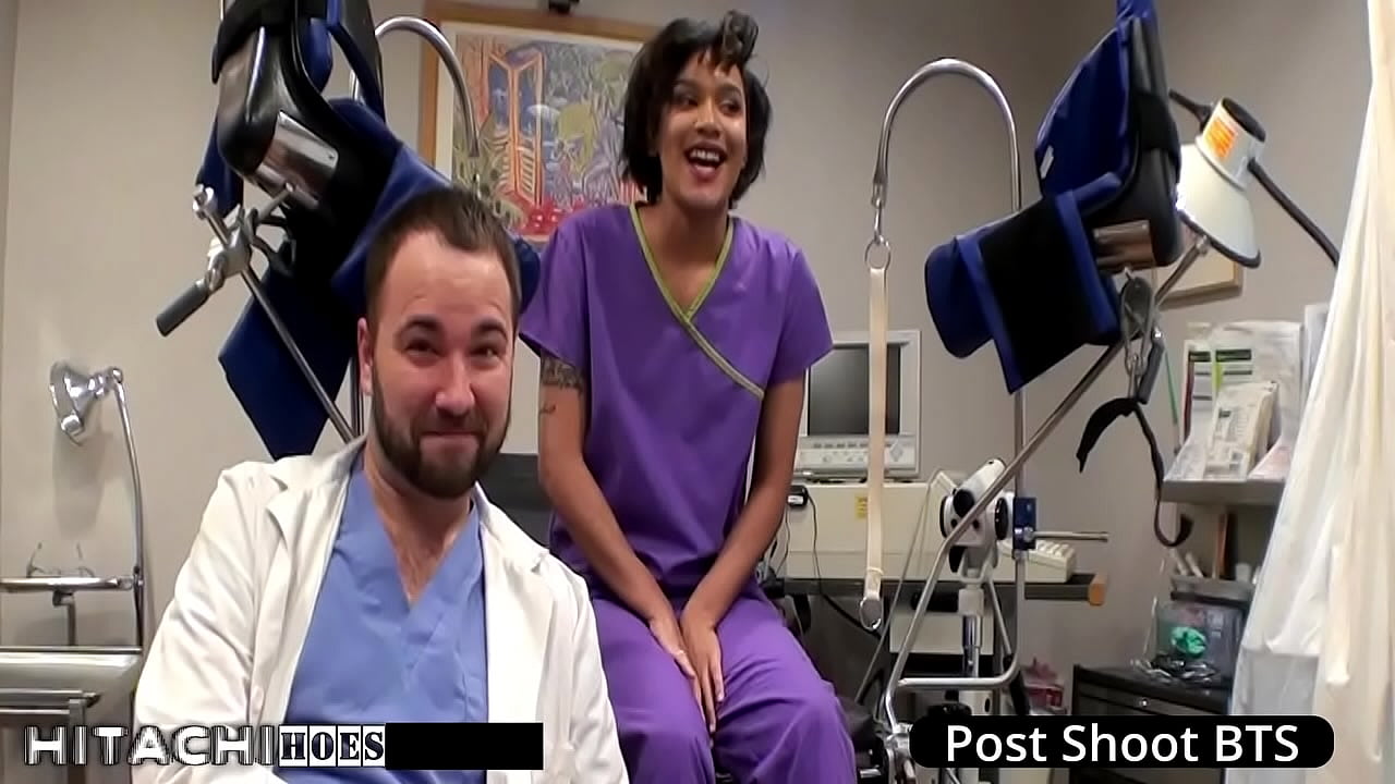 Freshman Gets Mandatory Hitachi Orgasm From Nurse - Jackie Banes