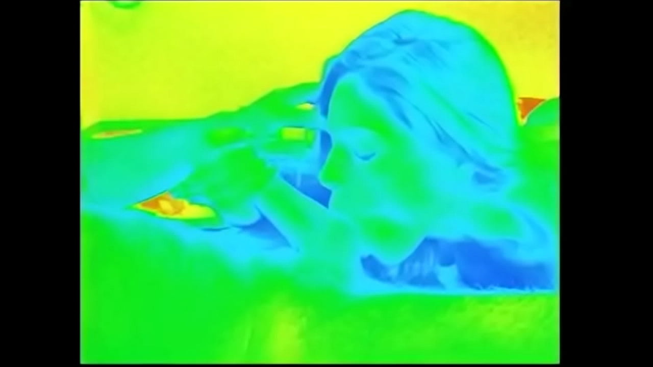 1193878 Busty brunette gives BJ and gets facial on bed