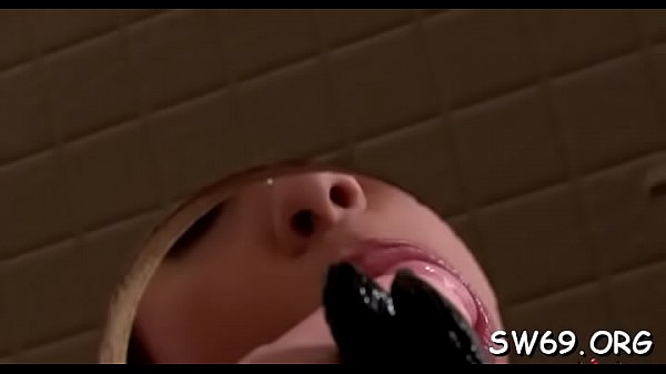 Large muddy facial at gloryhole