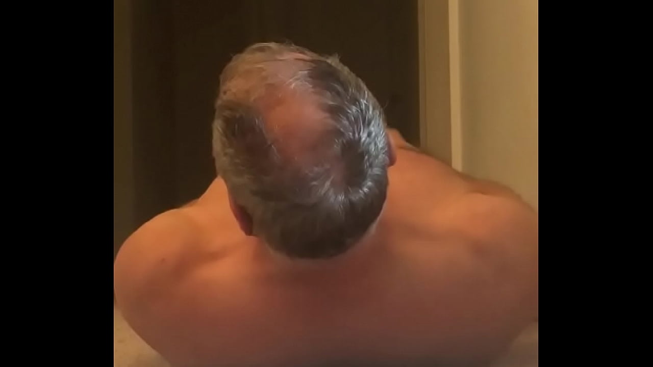 Self facial, eating my own cum!