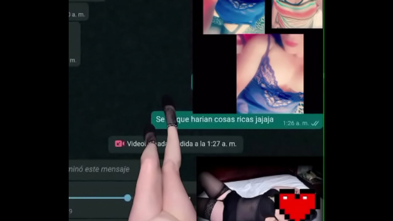 Mi t&iacute;a hablando cachonda