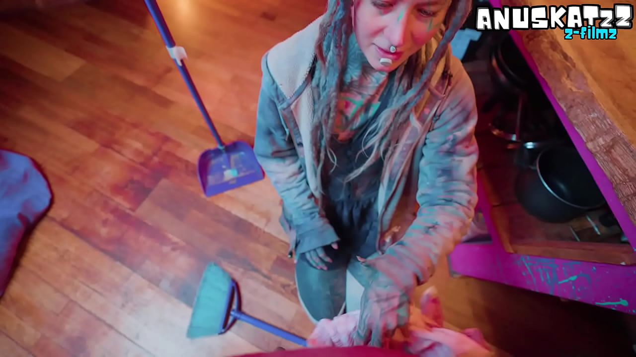 Maid gets ANAL fucked in kitchen