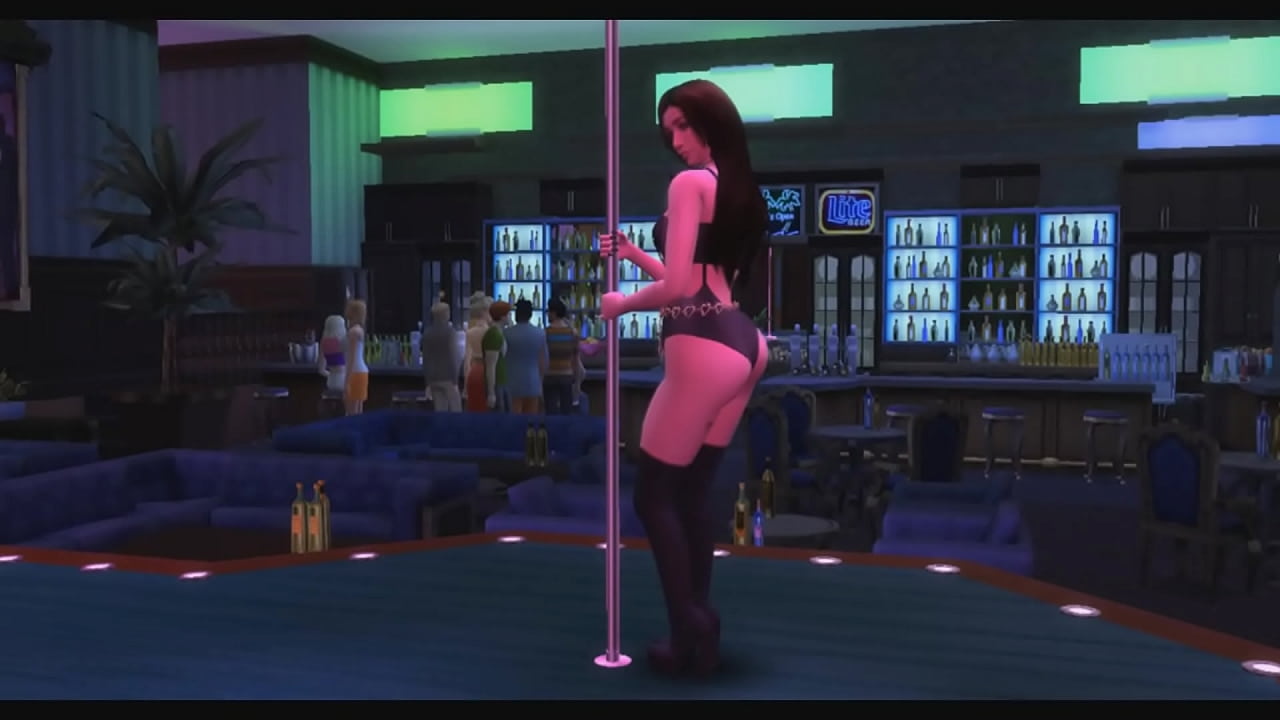 GOSTOSA MANDANDO VER NO POLE DANCE - TS4