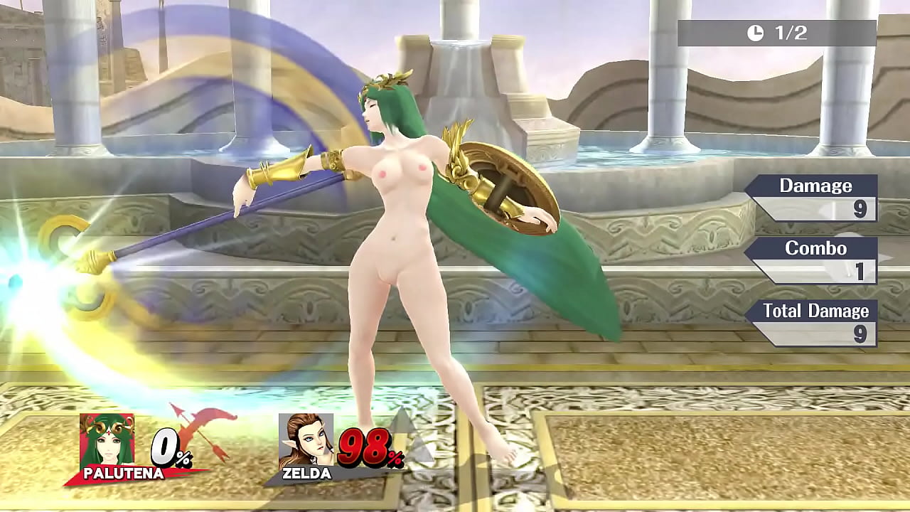 Palutena Nude Mod - Smash 4