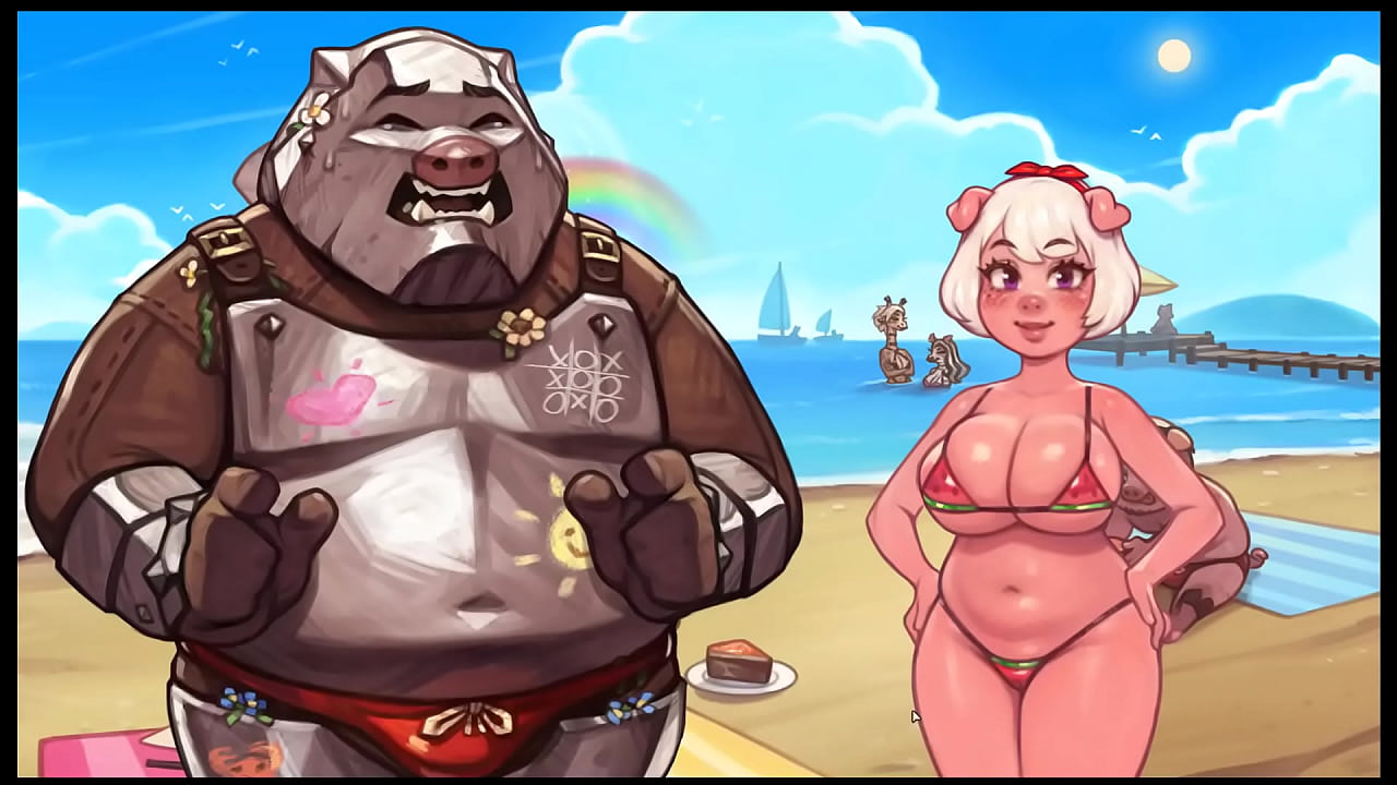My Pig Princess [ Sex Positive PornPlay ] Ep.24 blinding beauty on the public beach