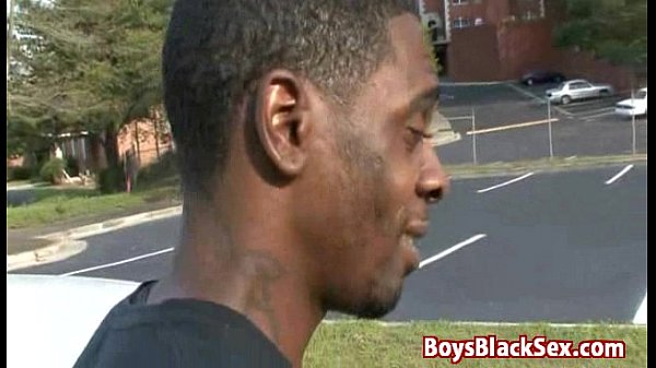 Blacks On Boys - Interracial Gay Hardcore Bareback Fuck Video 15