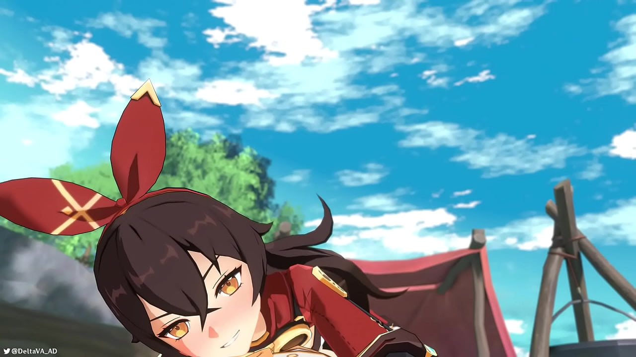 Amber & Aether Genshin Fuck NSFW