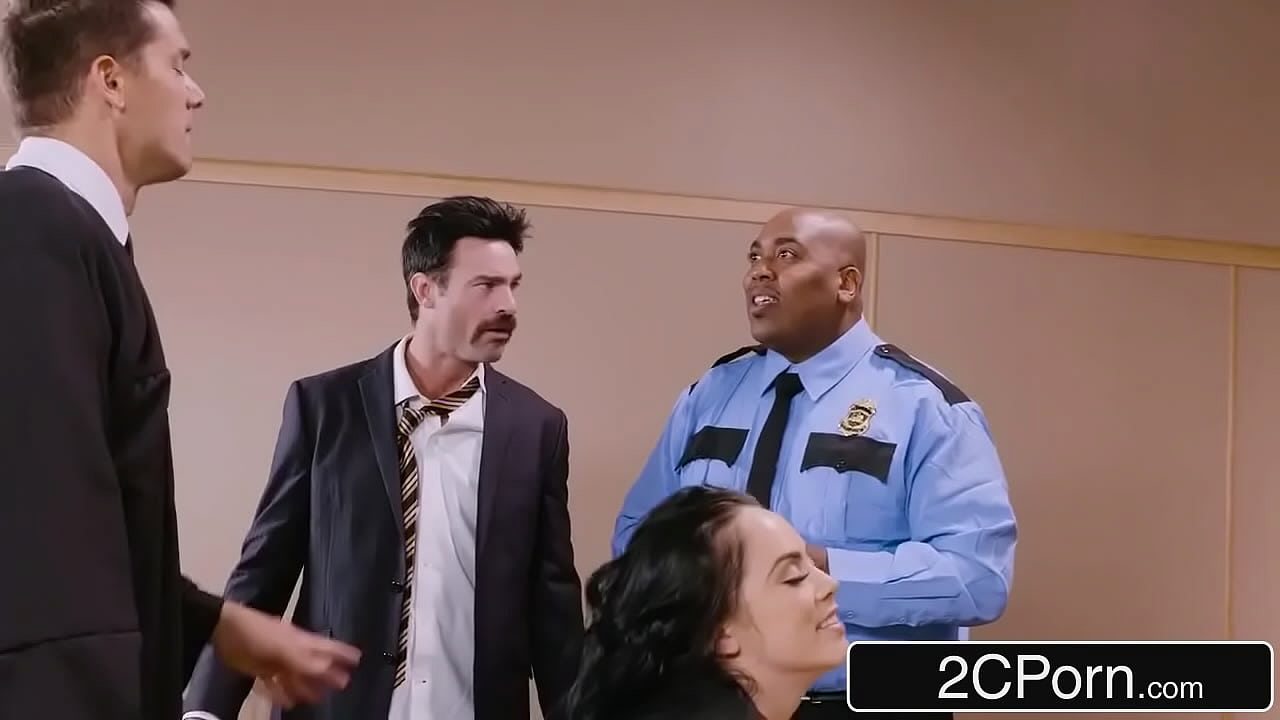 Courtroom Drama Turns 3-Way Anal Fucking as Judge and Hubby Teach Her a Lesson