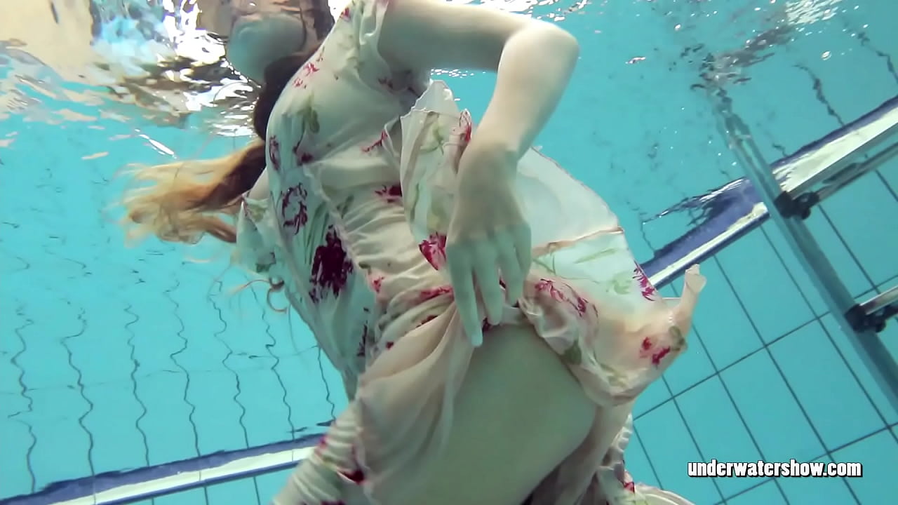 Lucy Gurchenko Strips her sexy suit in swimming pool