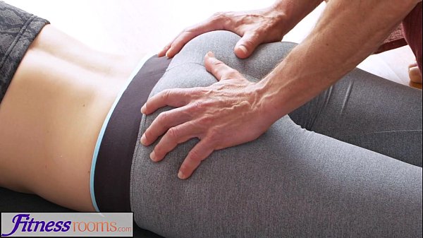 Beautiful teen fucked after yoga session