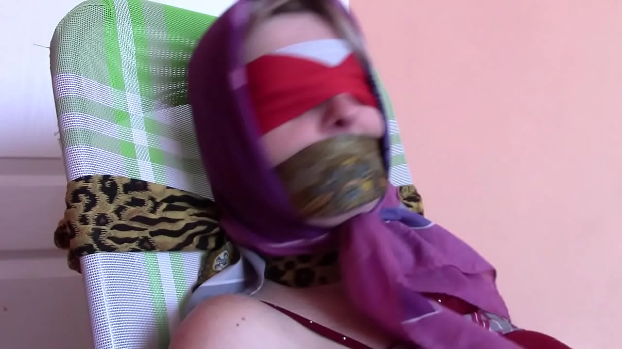 MILF tied with scarves 14