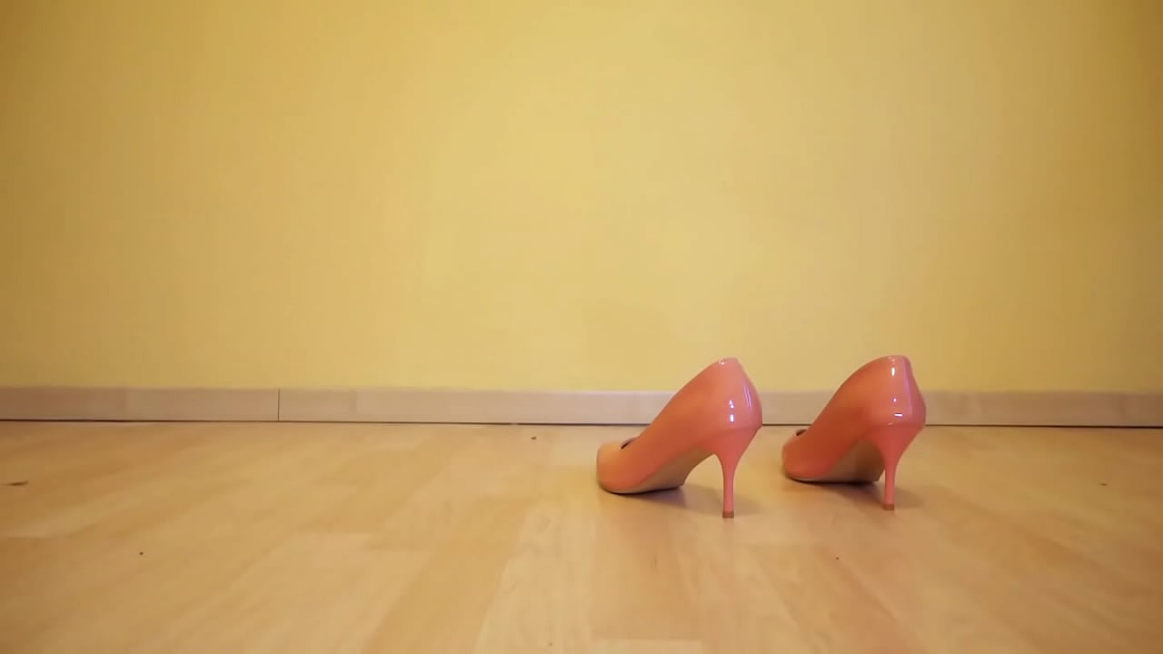 Parading in pink pumps