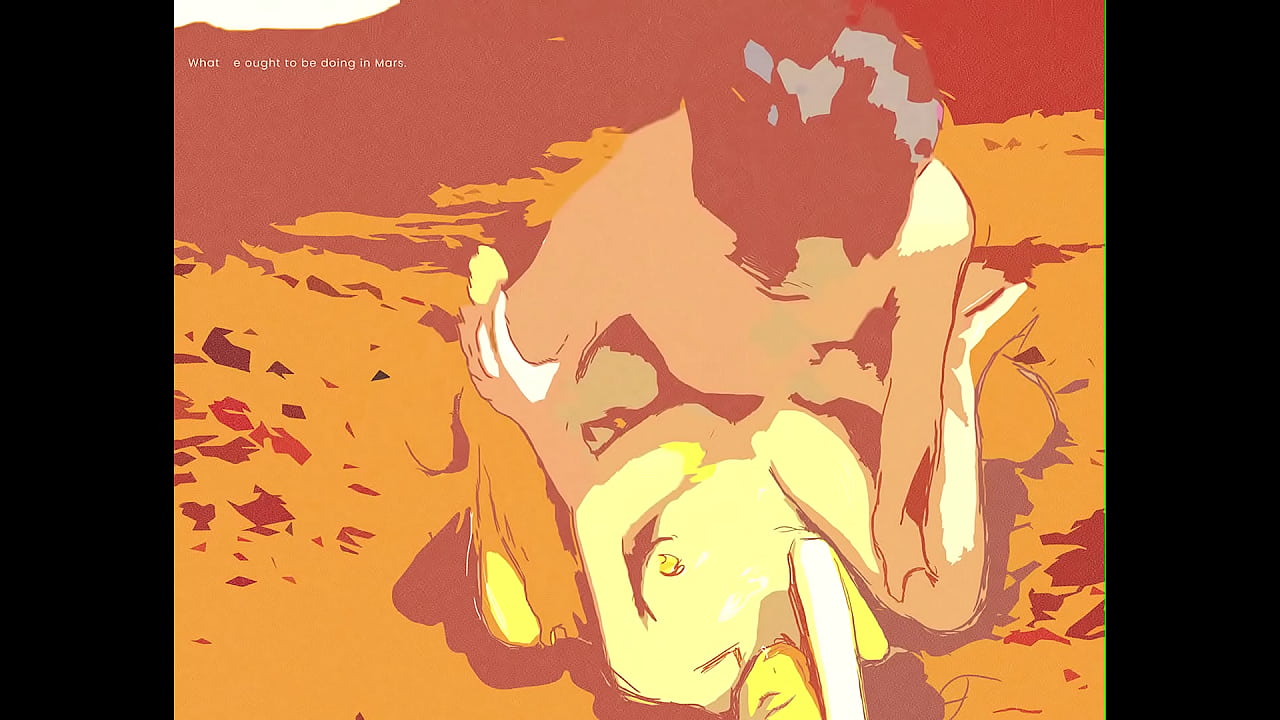 couple fucking on martian soil