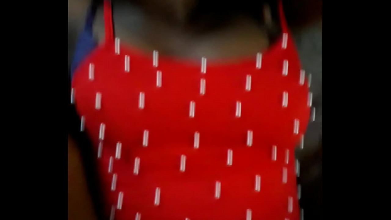 Teen in red dress doggy fuck